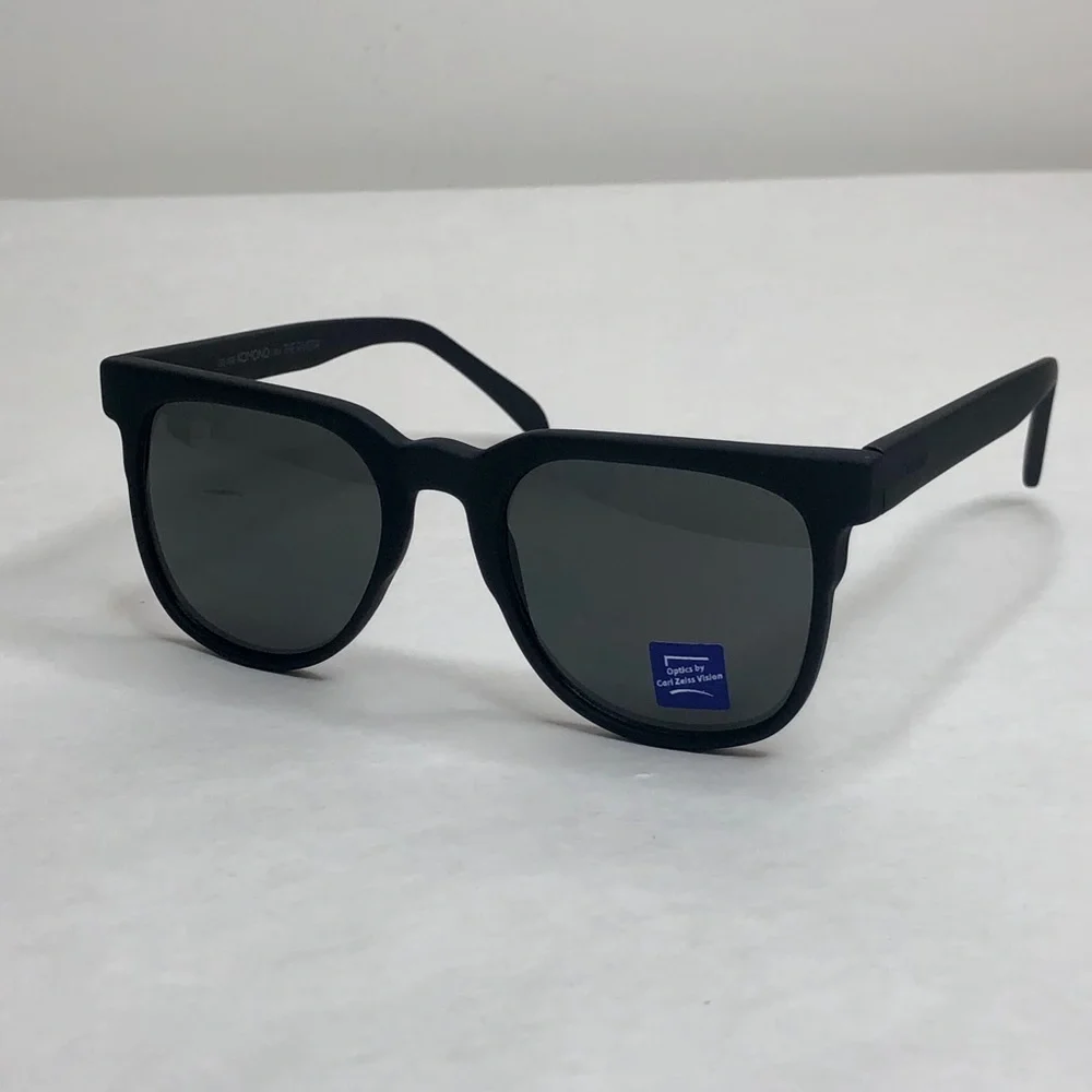 KOMONO Riviera Black Rubber sunglasses NEW